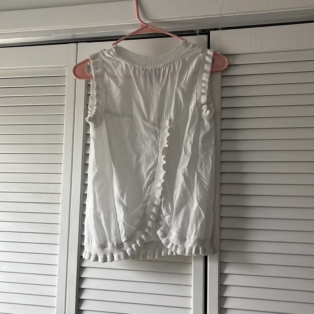White Tank Top - Picture 3 of 3
